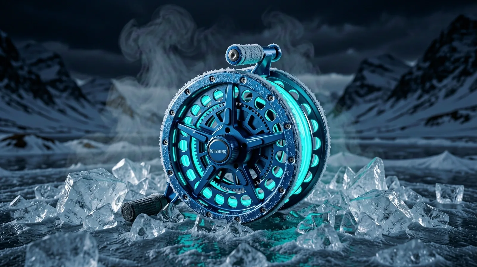 High-tech arctic fishing gear
