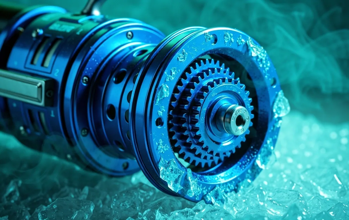 High-tech arctic fishing equipment